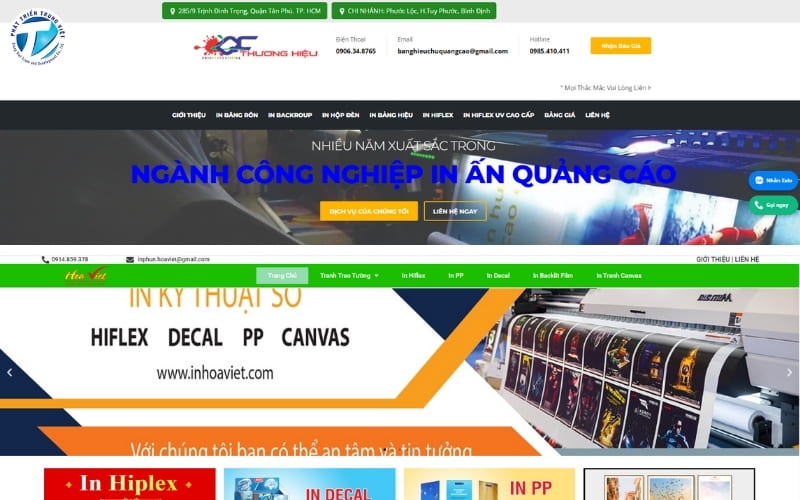 Địa chỉ in băng rôn tại Tân Phú